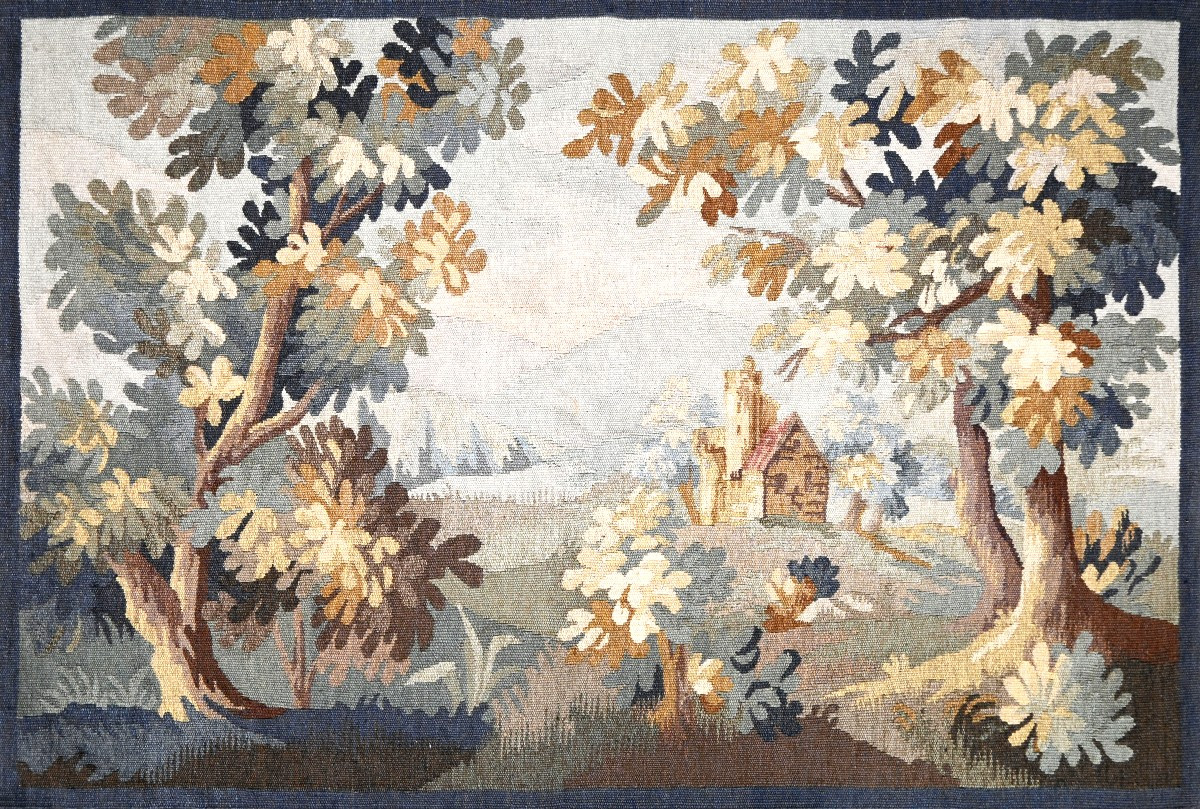 Tapisserie Verdure Aubusson Circa 1940 - L165xh108cm - N° 1520