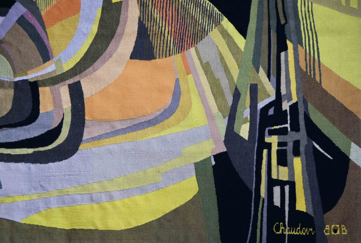 Bruxella In Brabanti, Tapestry Atelier Georges Chaudoir - Soleil, Marce Truyens - No. 1528-photo-1