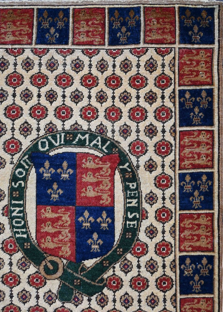Exceptional Palace Carpet, British Royal Order - 255x142cm - No. 1571-photo-2