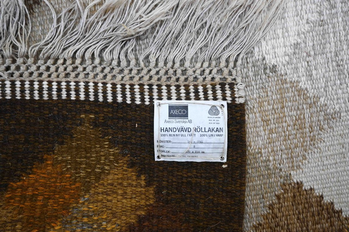 Tapis Suédois, modèle OPAL – Manufacture AXECO SVENSKA – 170 x 230 – N°1568-photo-4