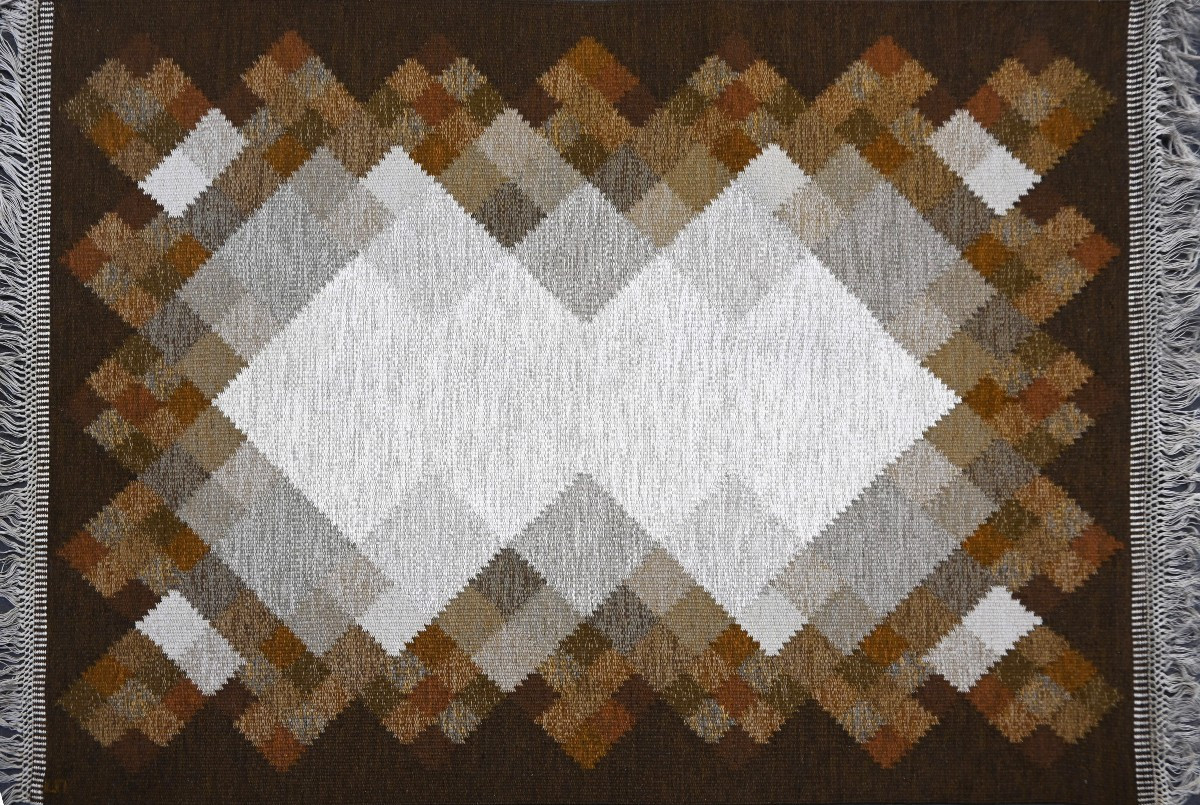 Tapis Suédois, modèle OPAL – Manufacture AXECO SVENSKA – 170 x 230 – N°1568