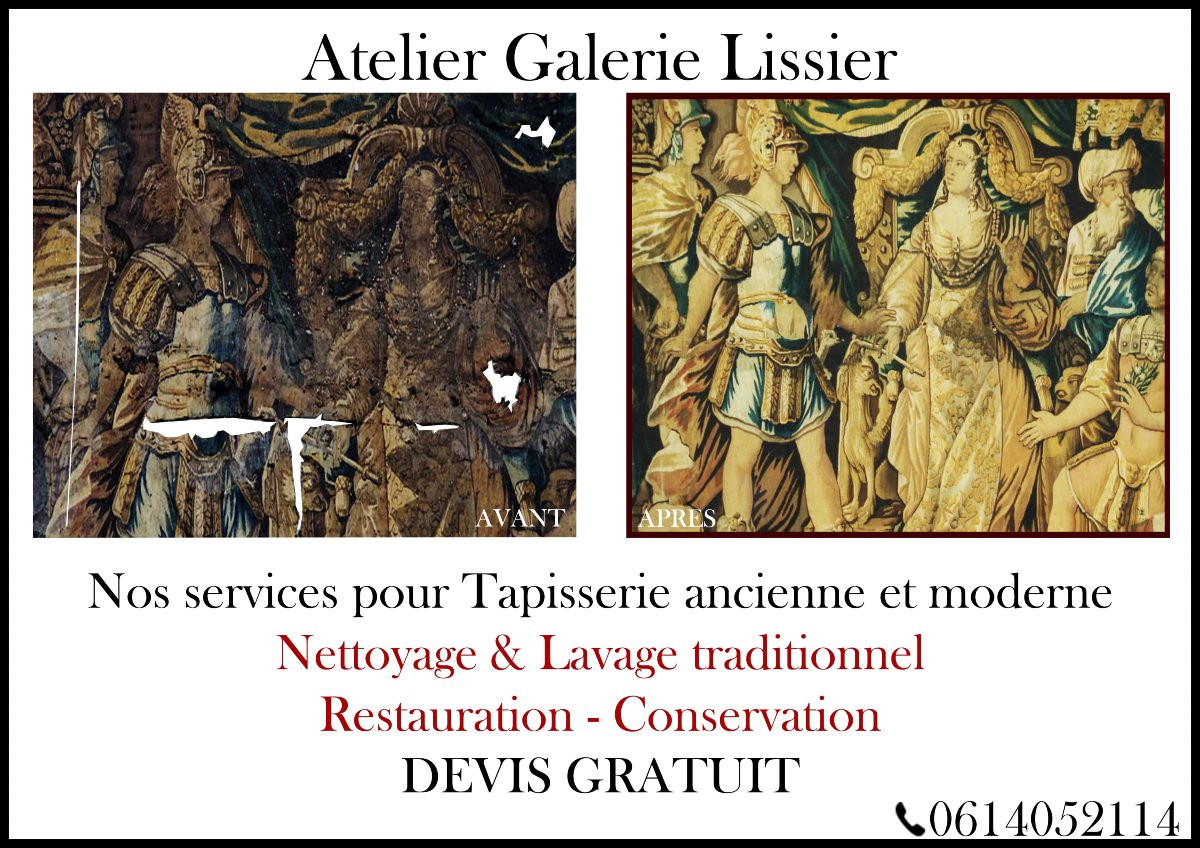Tapisseries Tapis | Restauration · Conservation · Nettoyage | Atelier Artisanal Galerie Lissier-photo-2