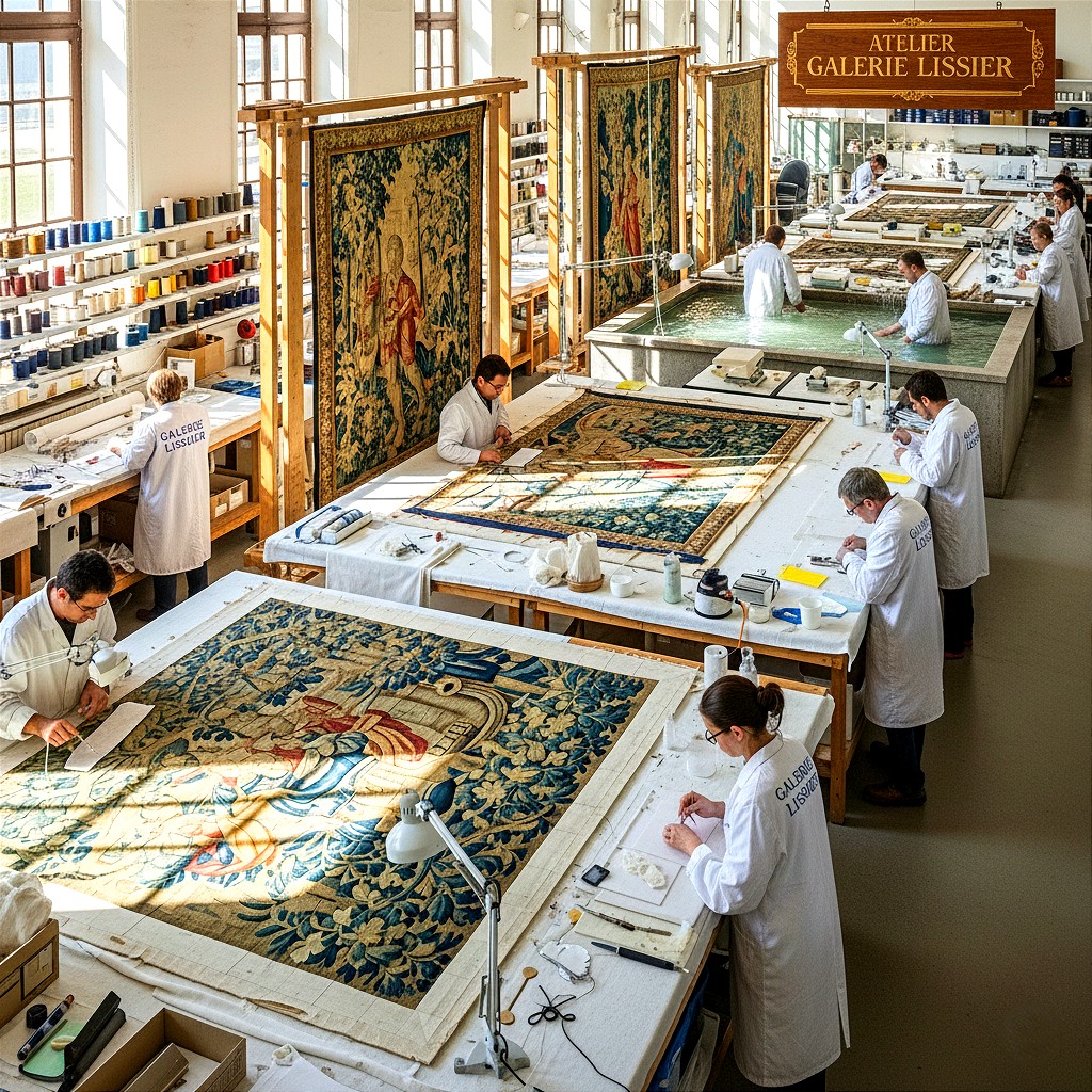 Tapisseries Tapis | Restauration · Conservation · Nettoyage | Atelier Artisanal Galerie Lissier