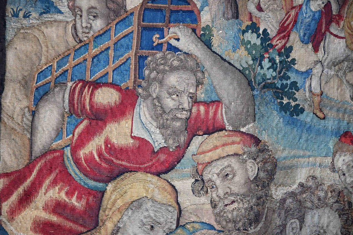 Brussels Tapestry – History Of Cyrus The Great – 17th Century - 375lx325h Cm - No. 1534-photo-2