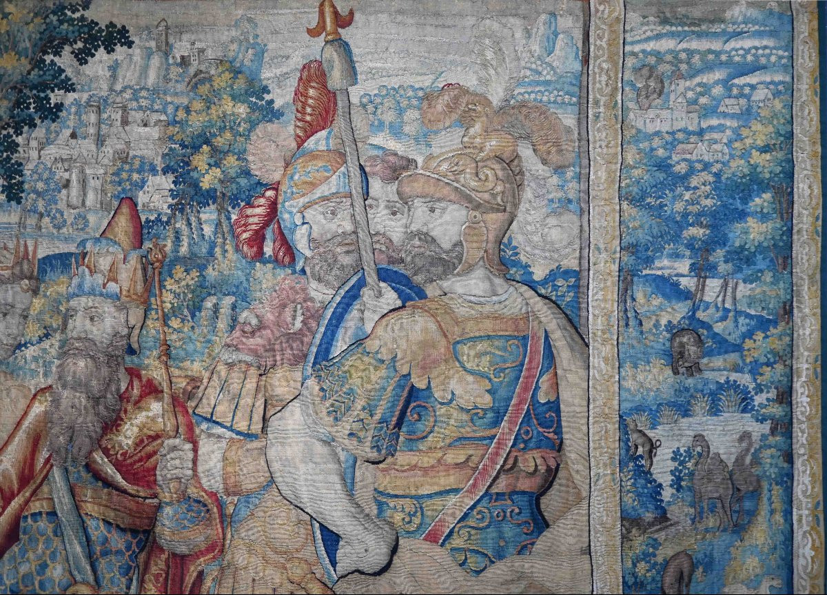 Brussels Tapestry – History Of Cyrus The Great – 17th Century - 375lx325h Cm - No. 1534-photo-3