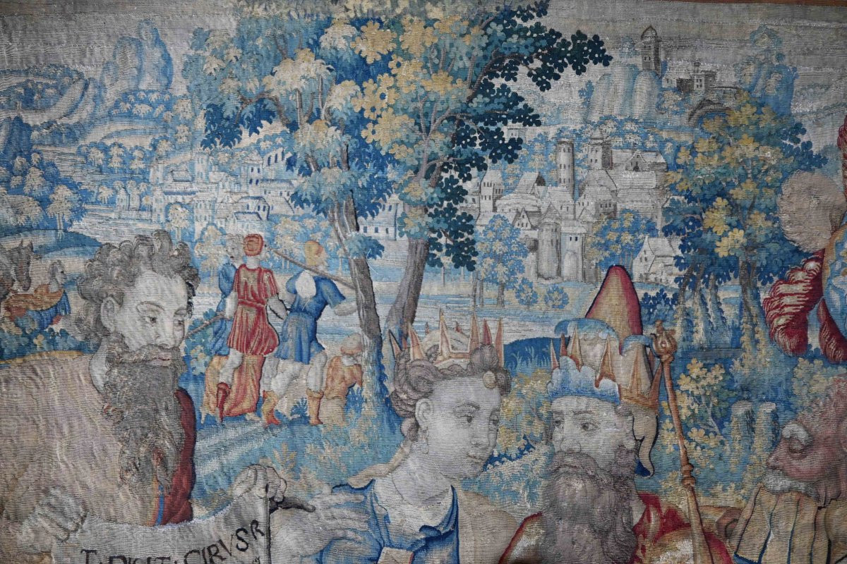 Brussels Tapestry – History Of Cyrus The Great – 17th Century - 375lx325h Cm - No. 1534-photo-6