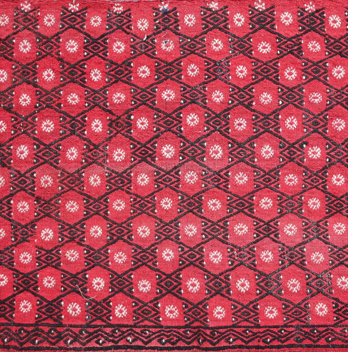 Tapis de couloire en Kilim JIJIM du 20e siècle, Circa 1940 – 70x260 cm – N° 1585-photo-2