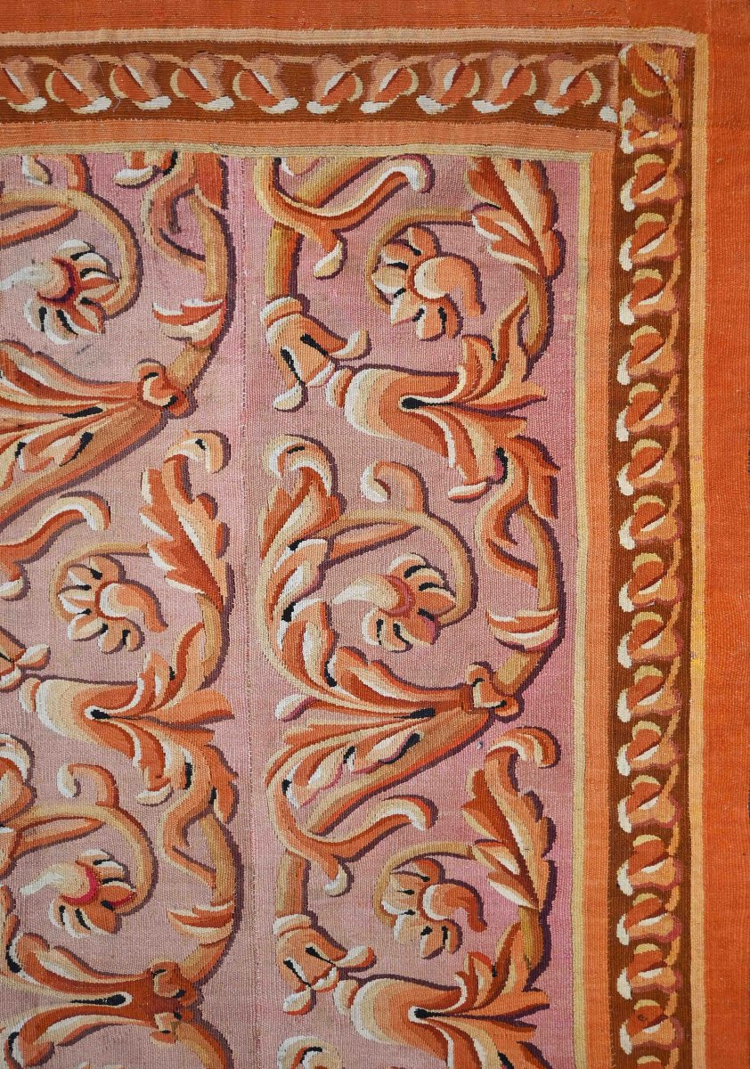 Carpet From The Aubusson Factory, 19th Century, Napoleon III Period - 138x182 - No. 1584-photo-3