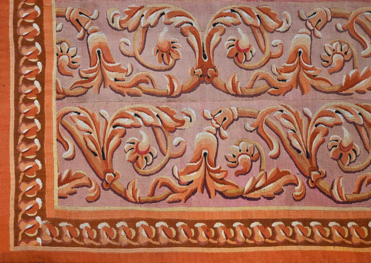 Carpet From The Aubusson Factory, 19th Century, Napoleon III Period - 138x182 - No. 1584-photo-1