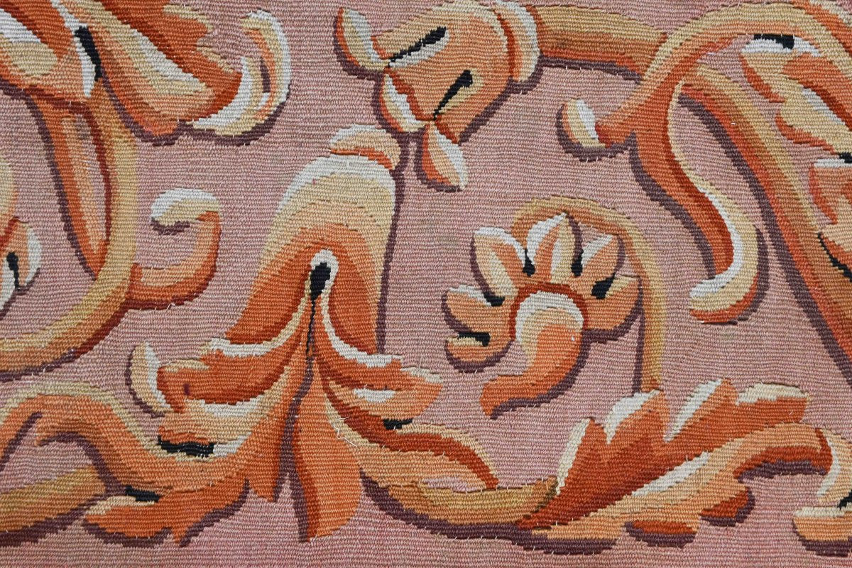 Carpet From The Aubusson Factory, 19th Century, Napoleon III Period - 138x182 - No. 1584-photo-3