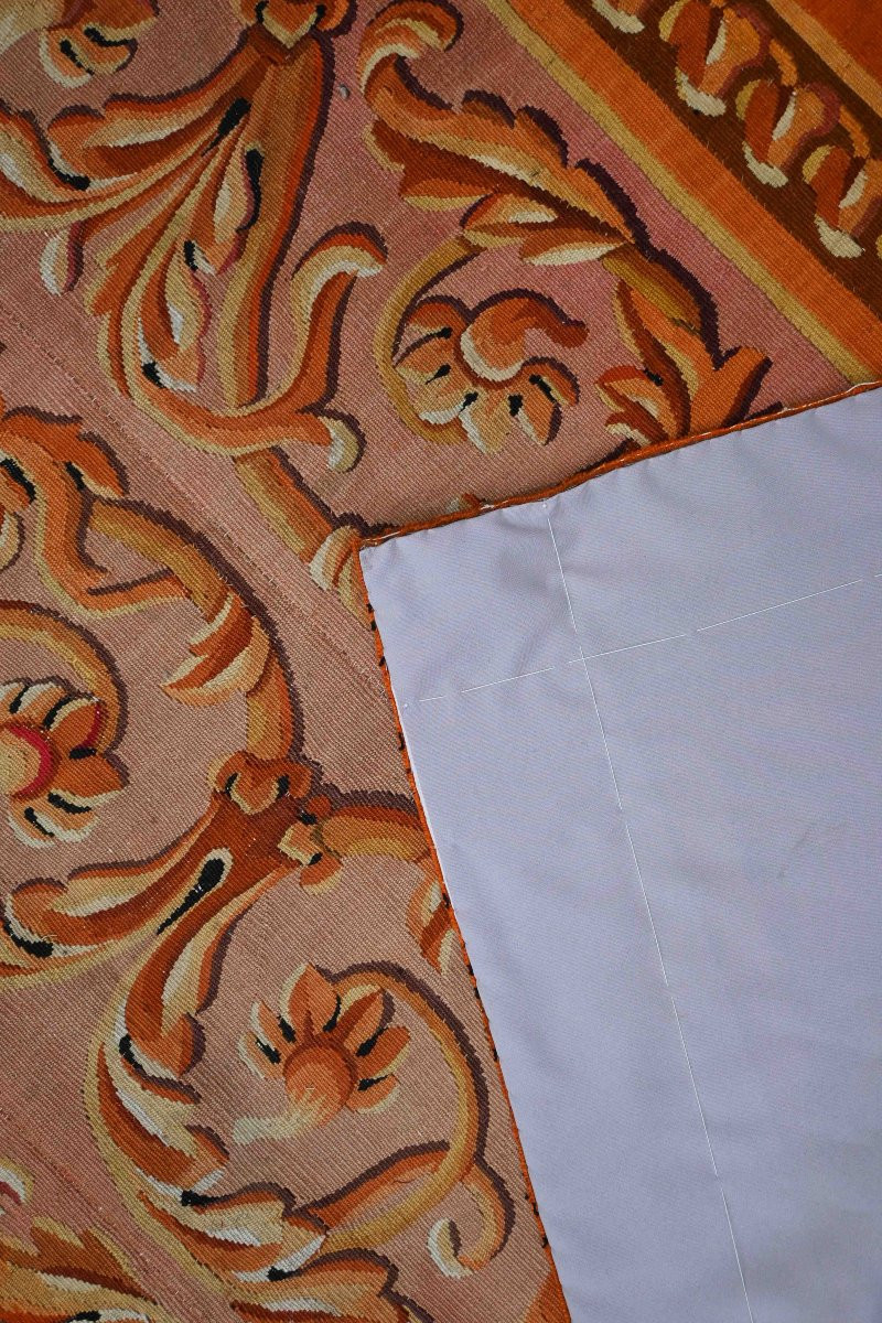 Carpet From The Aubusson Factory, 19th Century, Napoleon III Period - 138x182 - No. 1584-photo-4