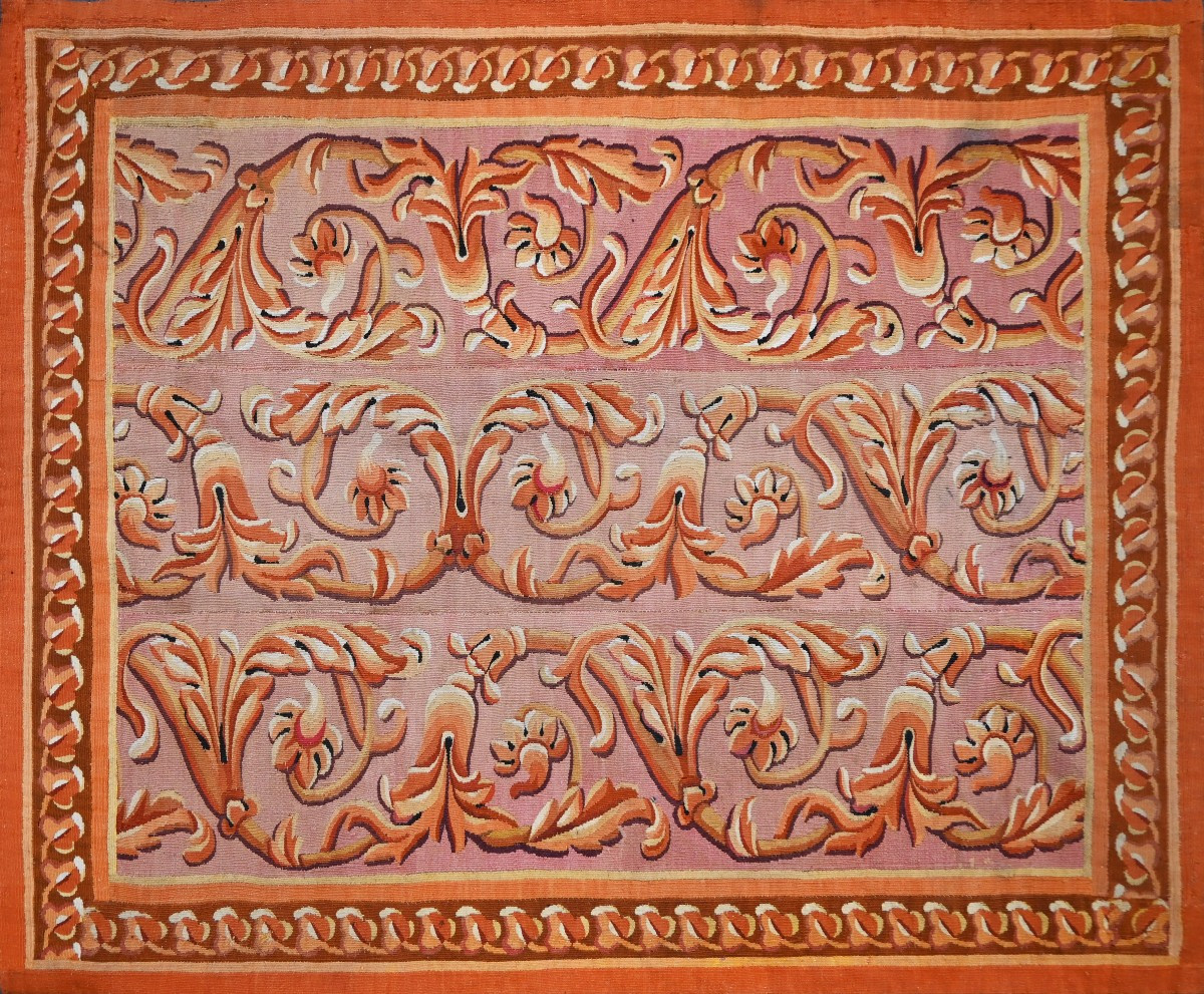 Carpet From The Aubusson Factory, 19th Century, Napoleon III Period - 138x182 - No. 1584
