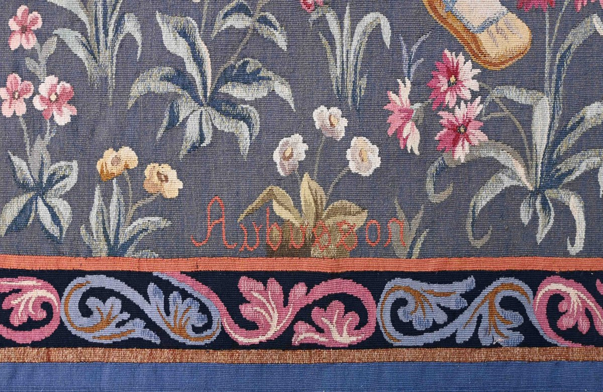 Medieval Tapestry From The Aubusson Manufacture, 19th Century – 173l×203hcm - No. 1622-photo-2