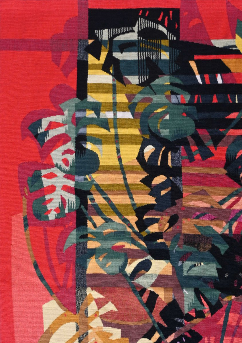 Aubusson Tapestry, Pinton Freres - The Sun In The Greenhouse, Camille Hilaire - No. 1600-photo-4