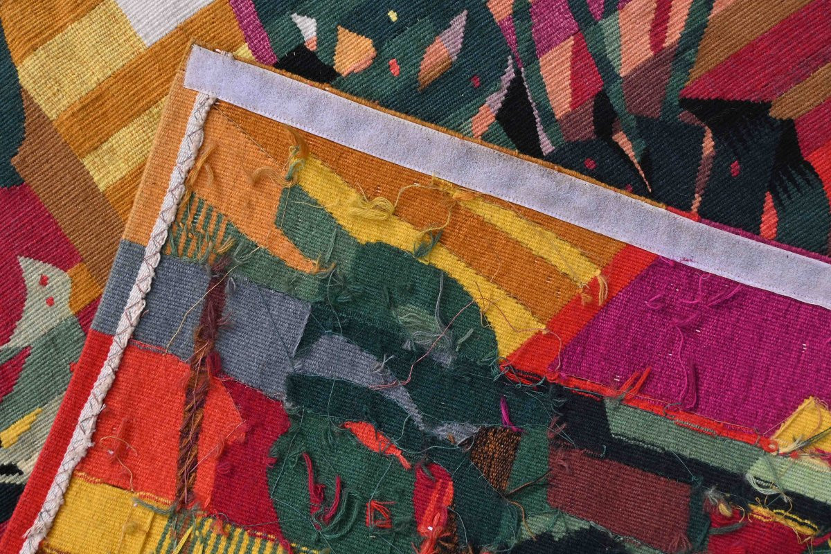 Aubusson Tapestry, Pinton Freres - The Sun In The Greenhouse, Camille Hilaire - No. 1600-photo-5