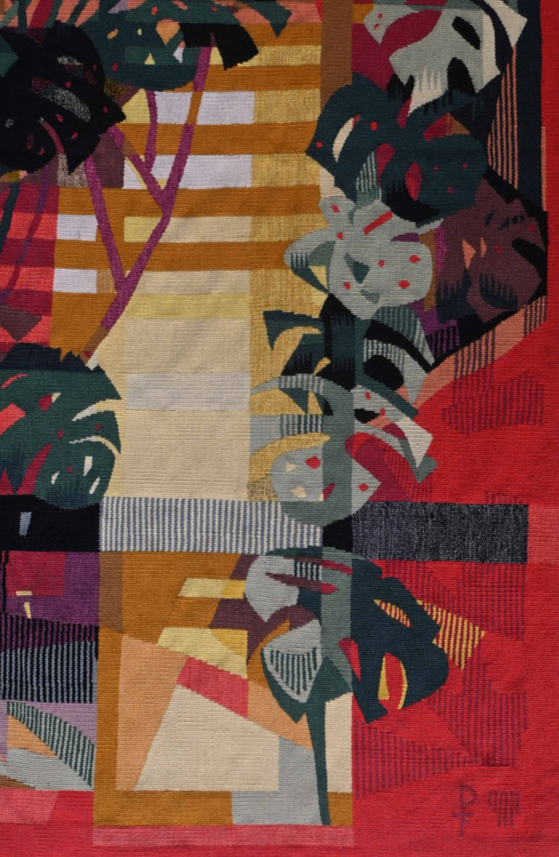 Aubusson Tapestry, Pinton Freres - The Sun In The Greenhouse, Camille Hilaire - No. 1600-photo-6