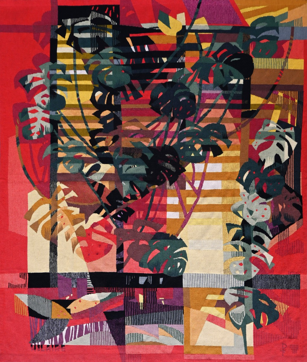 Aubusson Tapestry, Pinton Freres - The Sun In The Greenhouse, Camille Hilaire - No. 1600