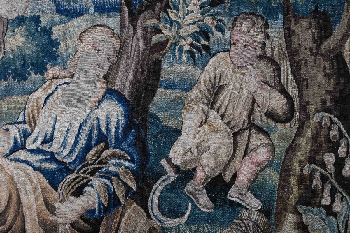 The Aubusson Tapestry, Circa 1670 - Rest After The Harvest - No. 1331-photo-2
