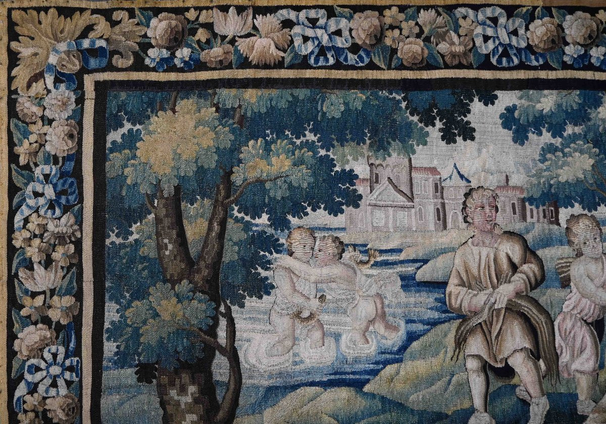 The Aubusson Tapestry, Circa 1670 - Rest After The Harvest - No. 1331-photo-1