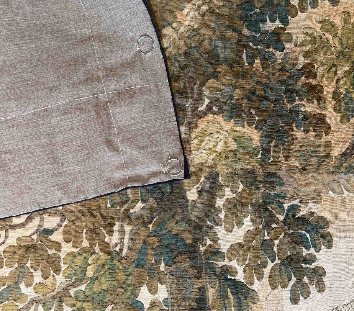 Tapisserie scène champêtre, la Manufacture royale d’Aubusson, XVIIIe siècle - N° 1189-photo-1