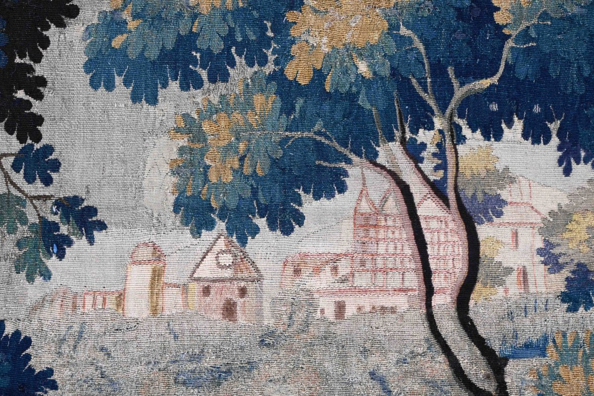 Children's Games - Tapestry, Flanders Manufactory, Oudenaarde, 17th Century - No. 1367-photo-3