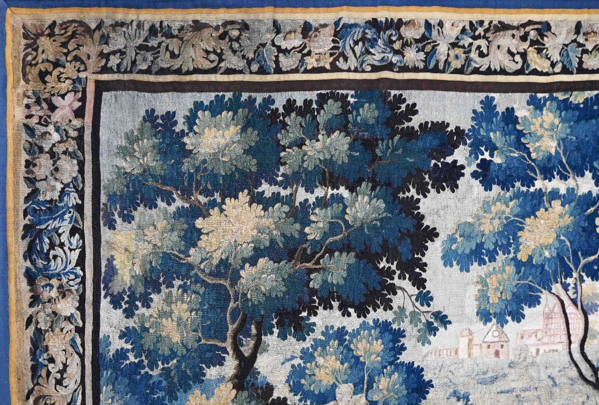 Children's Games - Tapestry, Flanders Manufactory, Oudenaarde, 17th Century - No. 1367-photo-3