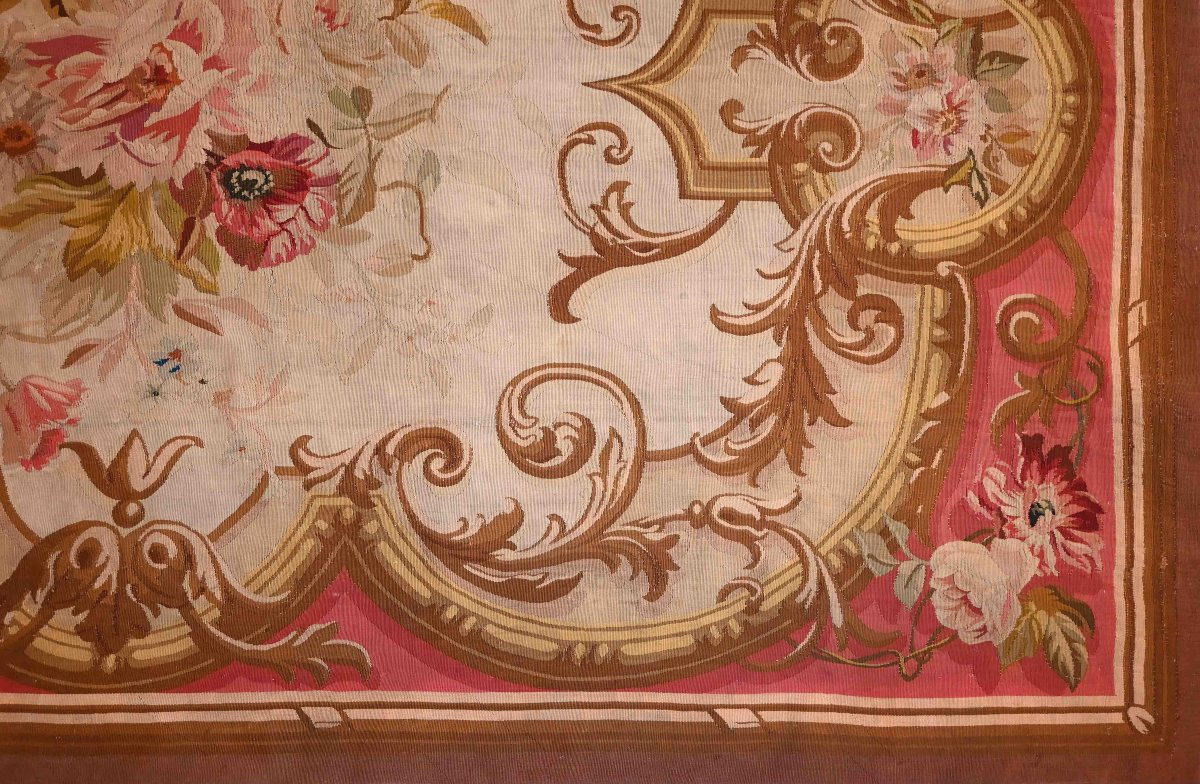 Tapis de la Manufacture d’Aubusson, France, époque Napoléon III – N° 1359-photo-3
