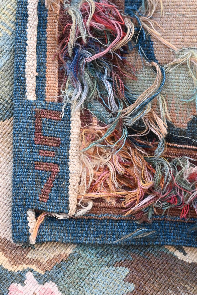 “verdure” Tapestry – Aubusson Manufactory, 19th Century – Limited Edition - No. 1638-photo-6