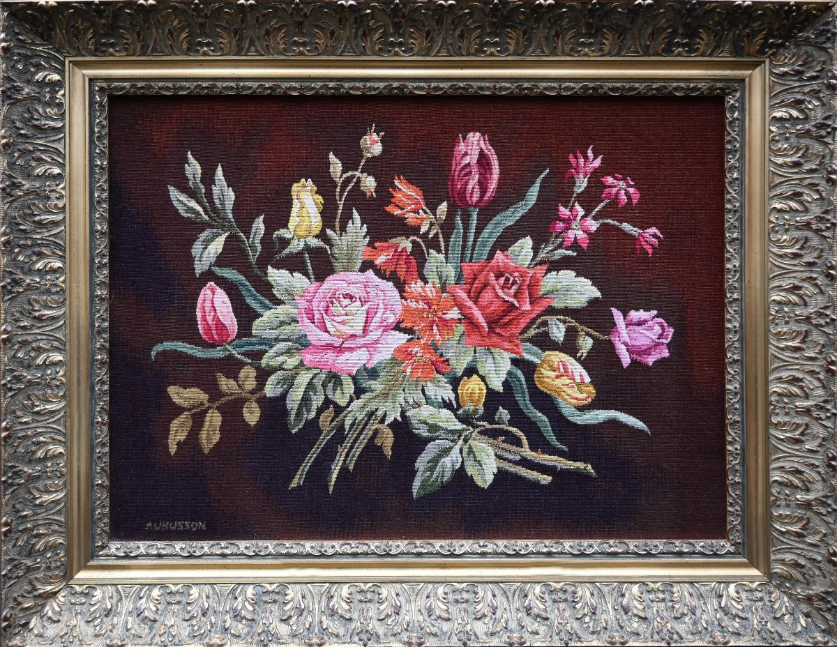 Tapestry Picture From The Aubusson Factory - No. 1639