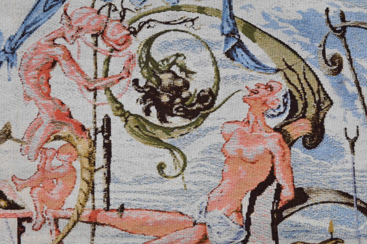 La Tapisserie du XXe siècle - SALVADOR DALI, "Le Char de Bacchus" - 140Lx110H - N° 1657-photo-3