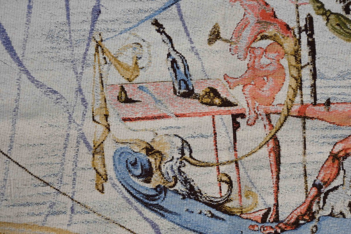La Tapisserie du XXe siècle - SALVADOR DALI, "Le Char de Bacchus" - 140Lx110H - N° 1657-photo-5