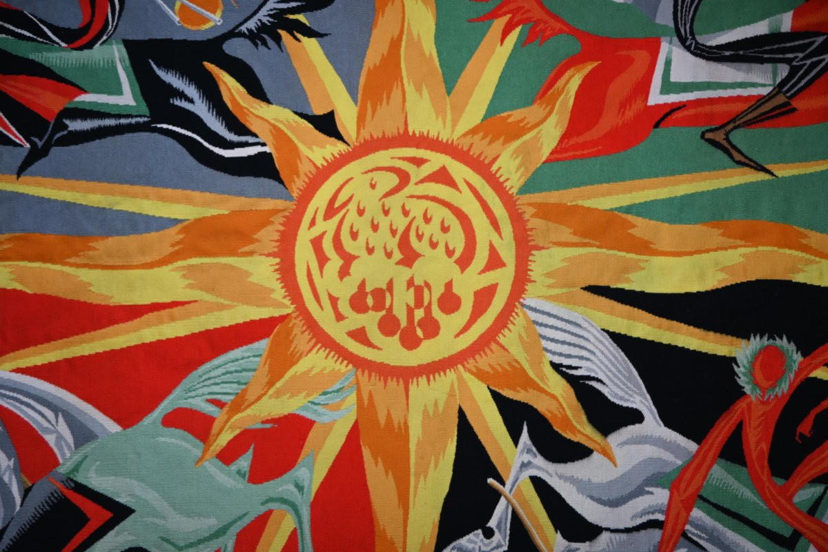 20th Century Aubusson Tapestry - -photo-4