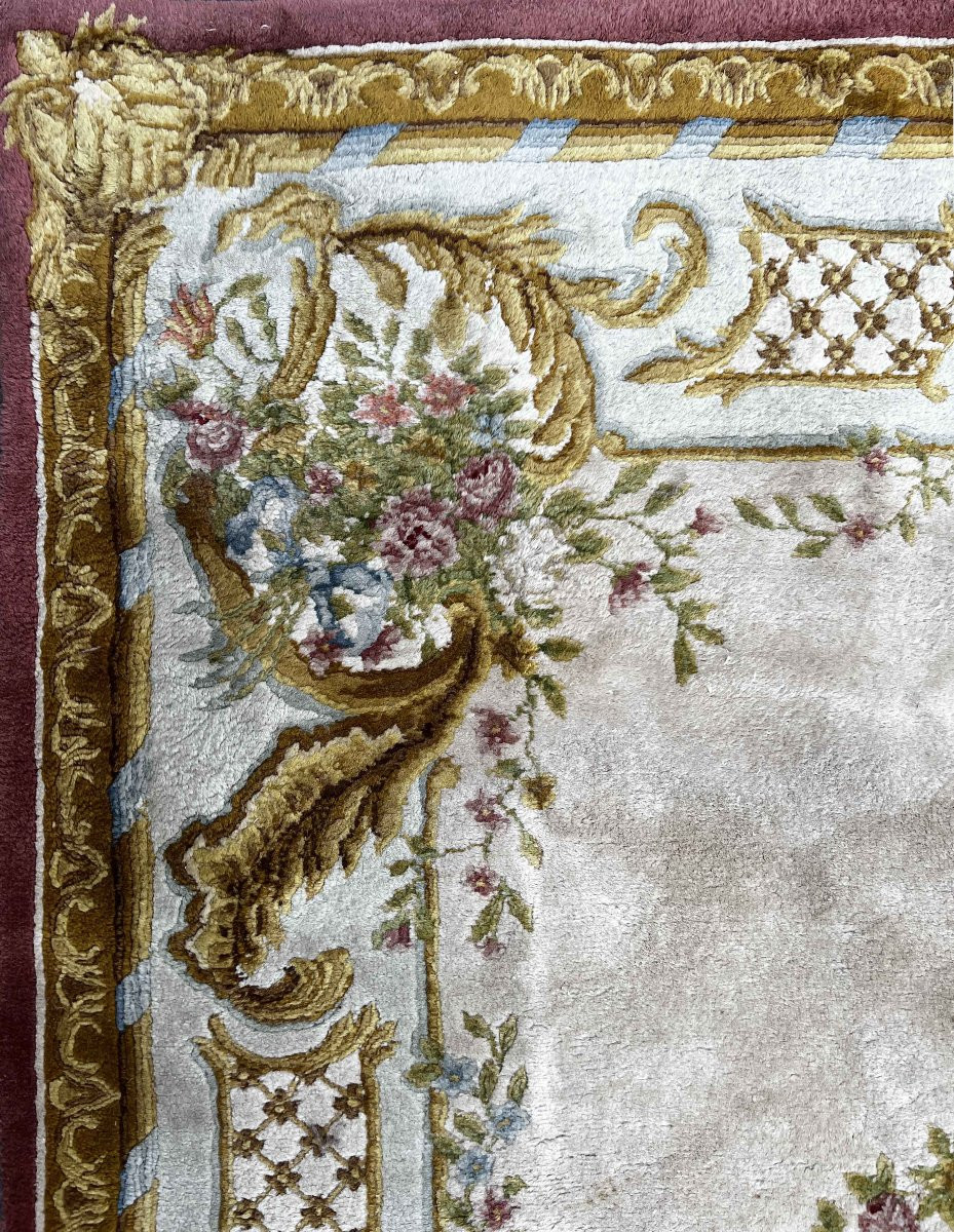 Tapis De La Savonnerie, Circa 1930 - 3mx2m - N° 1231-photo-2