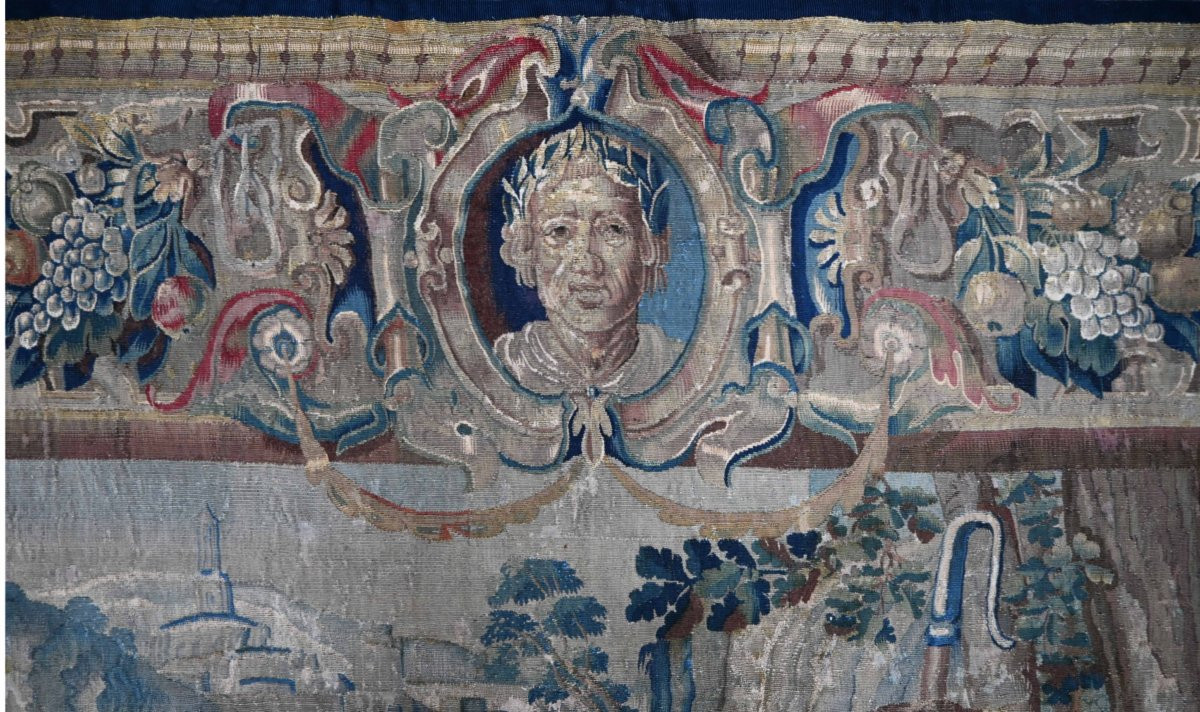 Tapisserie de la Manufacture des Bruxelles XVIIe.s - L'histoire de Moïse et Séphora - N° 1650-photo-2