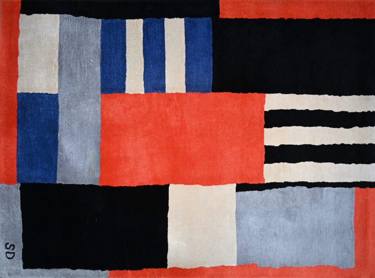 Sonia Delaunay - Carpet Decor (varese) - Limited Edition Of 100 - N° 1579