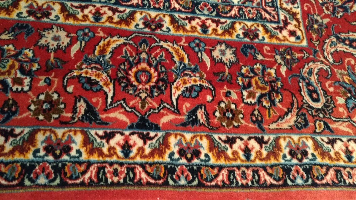 Important Isfahan Rug  Reference: N° 1018 Origin: Isfahan (isfahan), Iran-photo-6