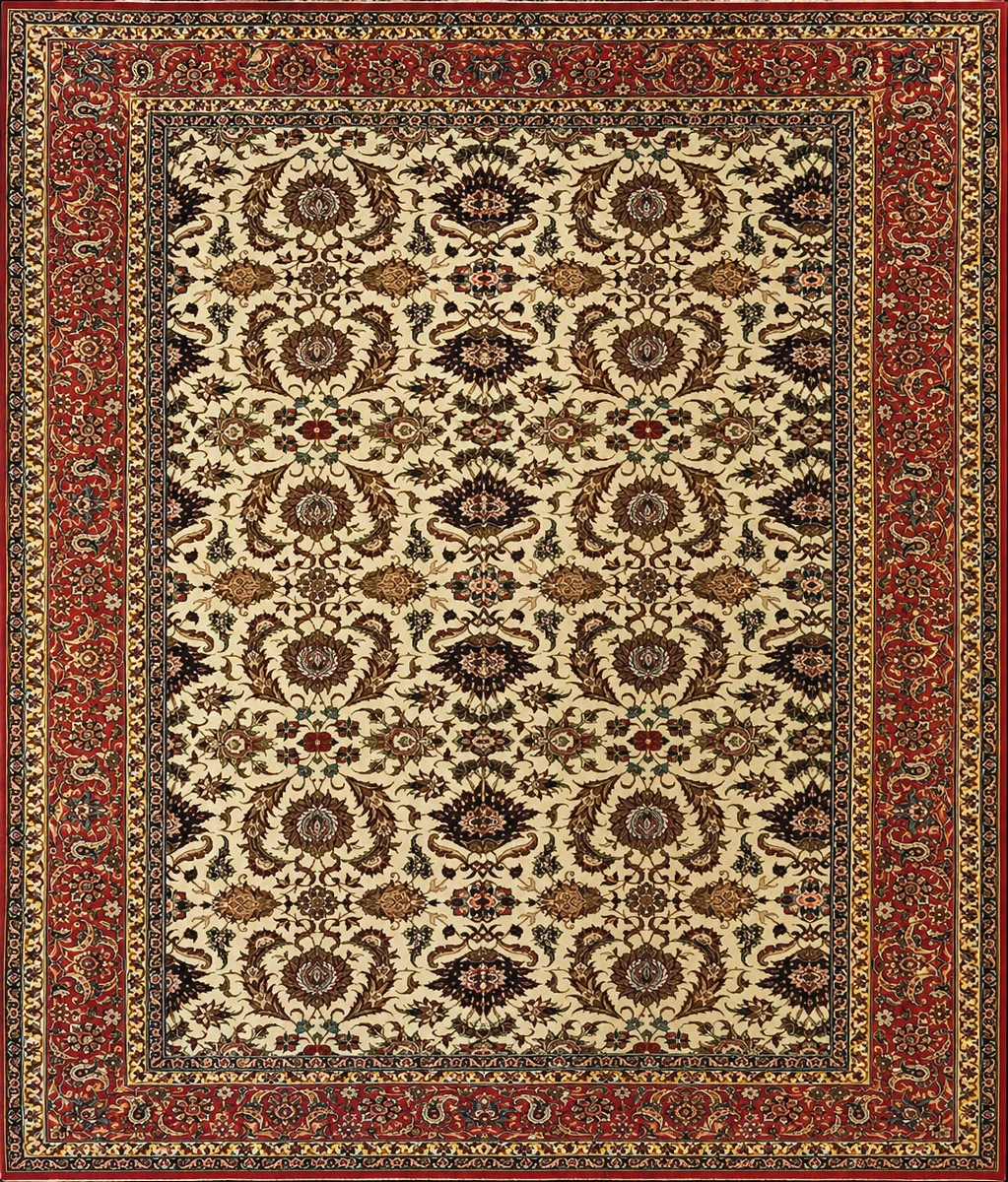 Important Isfahan Rug  Reference: N° 1018 Origin: Isfahan (isfahan), Iran
