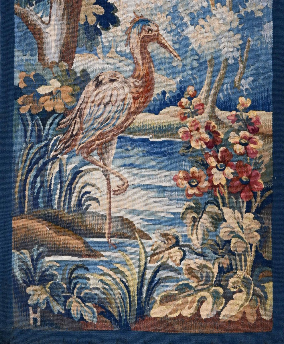 Paire de portières en tapisserie de la manufacture d’Aubusson, XIXe siècle – n° 1670-photo-2