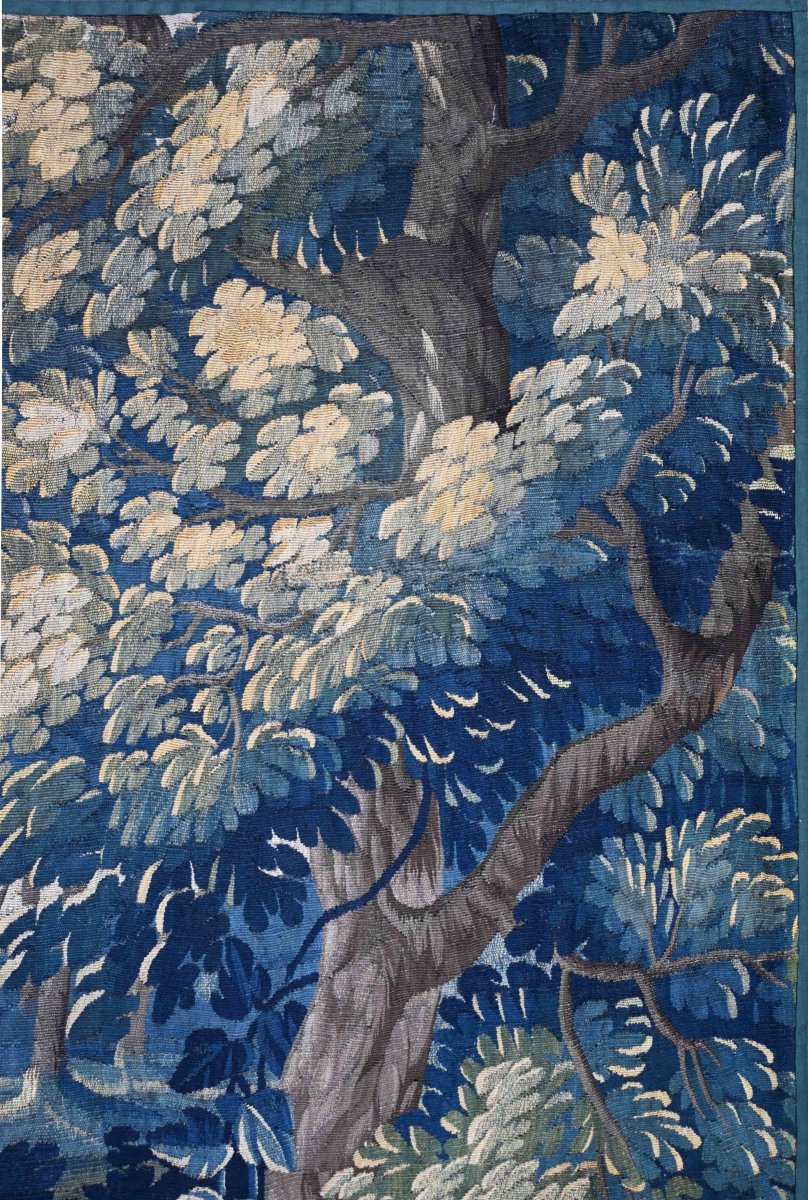 Tapisserie "Scène galante" de la Manufacture Royale d’Aubusson, XVIIIe siècle - N° 1676-photo-2