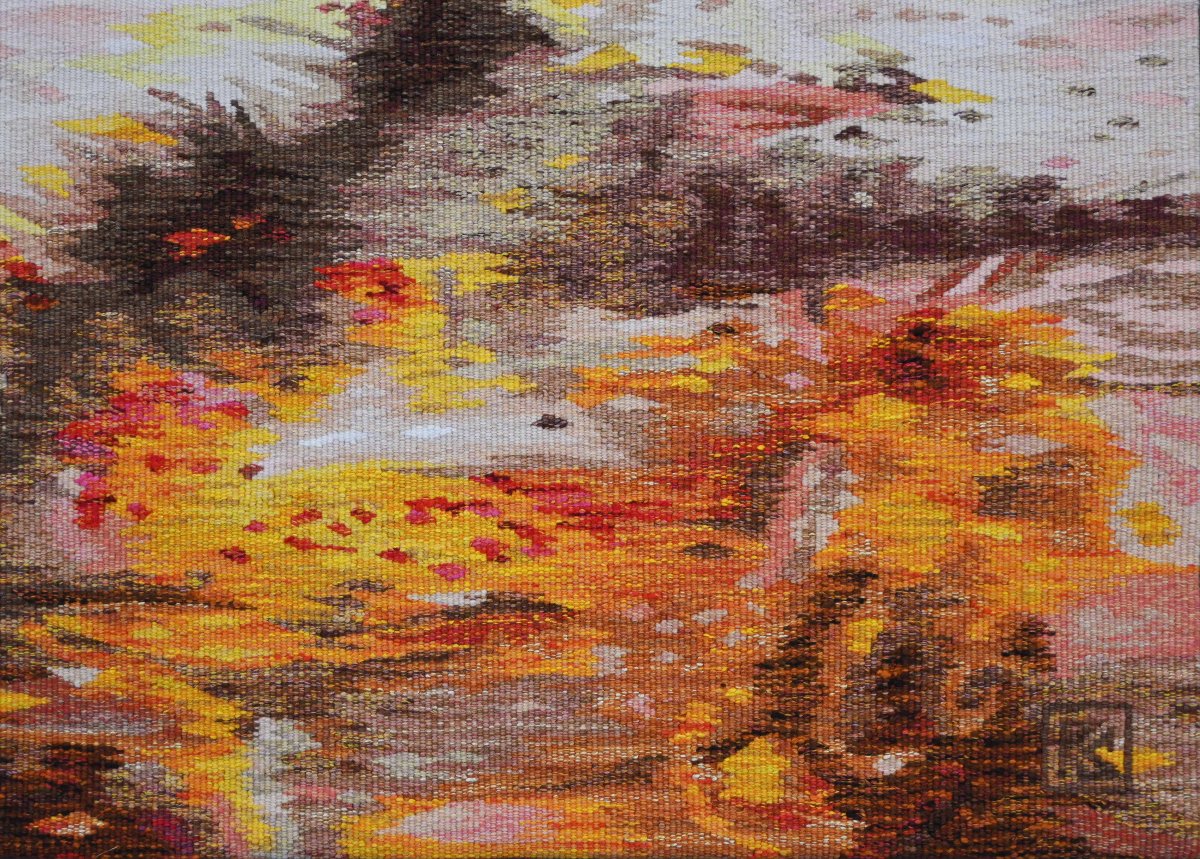 20th-century Aubusson Tapestry By Robert Four - "sur La Lande" By Patrick Subias - 123l X 105h - No. 1666-photo-2