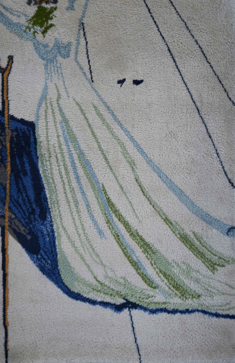 Tapis « Alice au Pays des Merveilles » – Salvador Dalí – Ege Axminster A/S, 1977 - N° 1664-photo-4