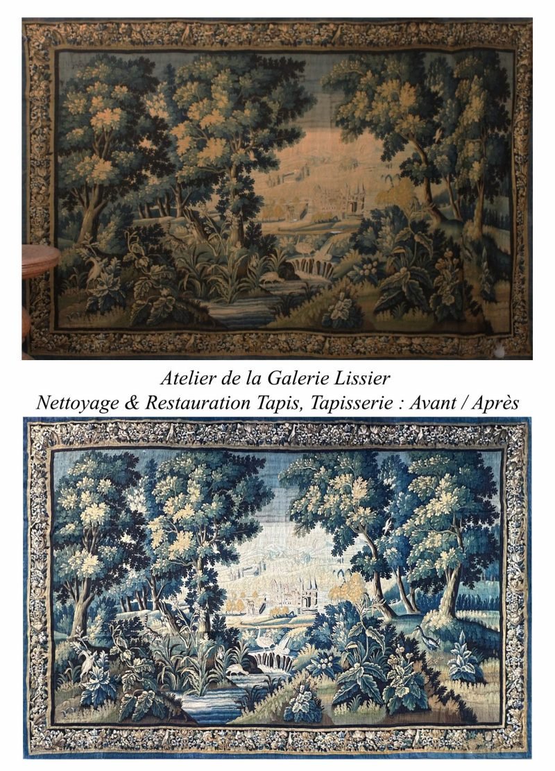 Nettoyage et restauration de tapisseries et de tapis | Atelier de la Galerie Lissier à Paris