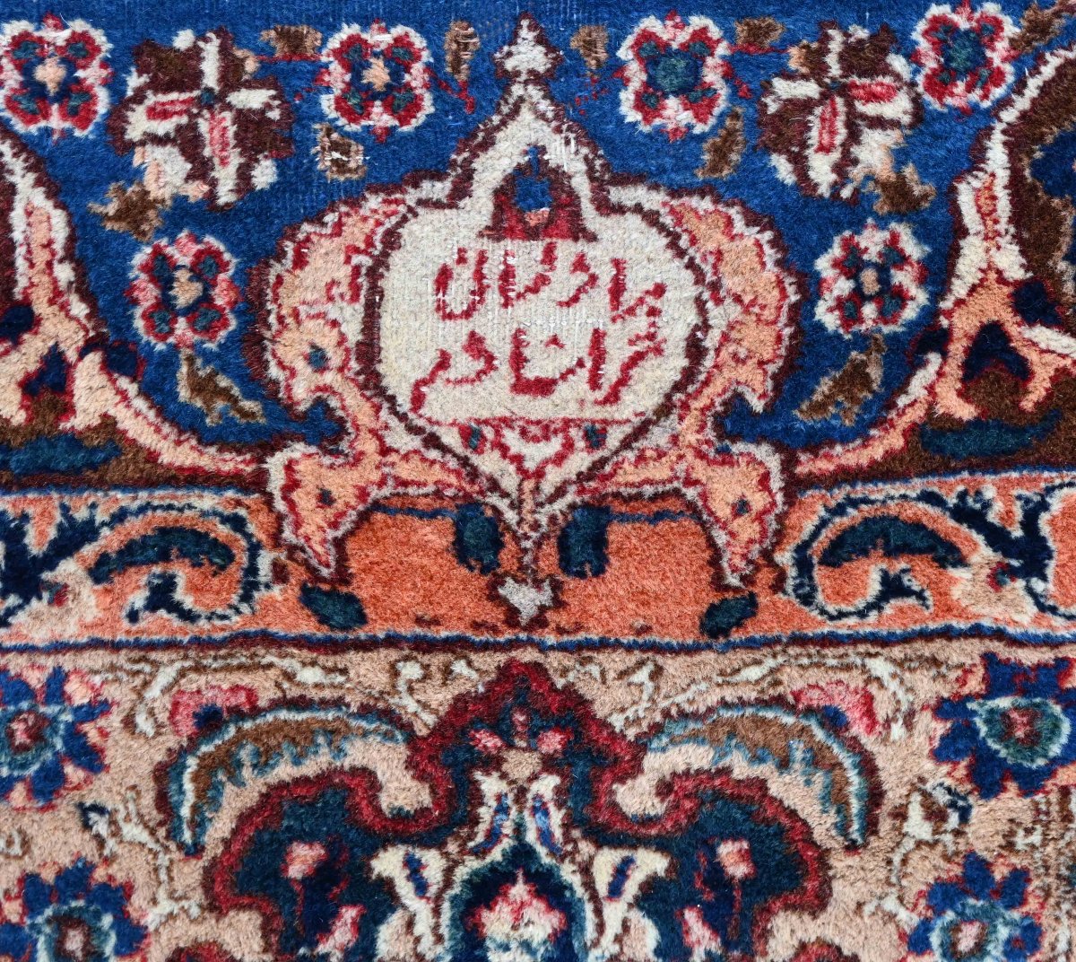Tapis Époque du Shah – Kashmar, Vers 1920 - Laine sur coton – 300 × 400 cm - N° 1647-photo-3