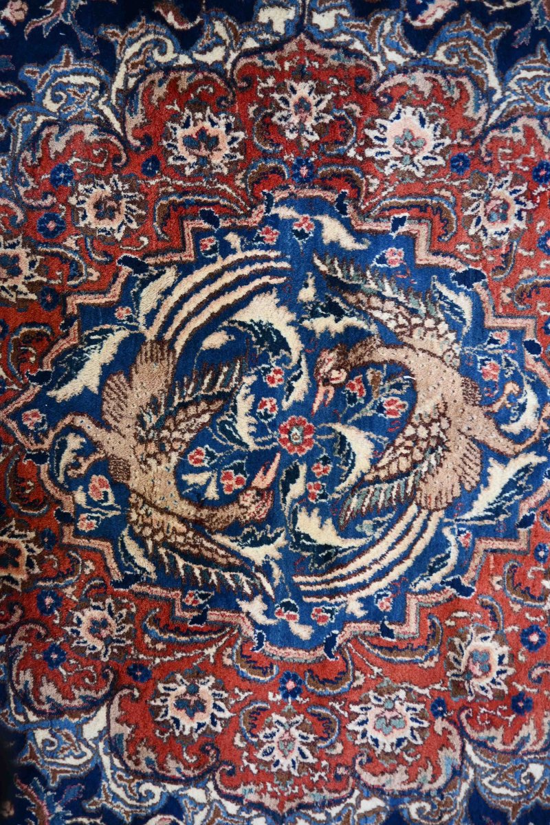 Tapis Époque du Shah – Kashmar, Vers 1920 - Laine sur coton – 300 × 400 cm - N° 1647-photo-5