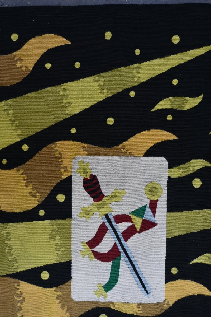 Jean Picart Le Doux, "savings" — Aubusson Tapestry By Atelier Pinton, 1 Of 6, L5m00 X H2m00 — No. 1437-photo-4