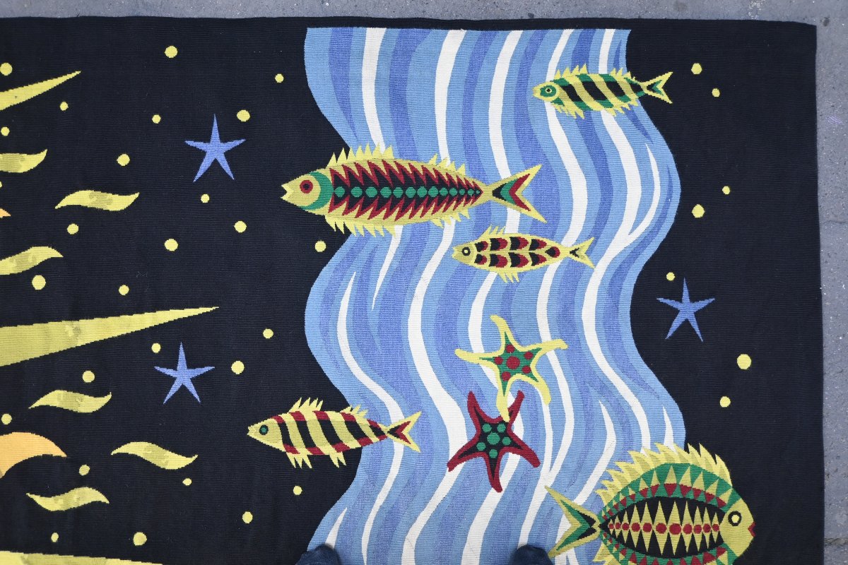 Jean Picart Le Doux, "savings" — Aubusson Tapestry By Atelier Pinton, 1 Of 6, L5m00 X H2m00 — No. 1437-photo-7