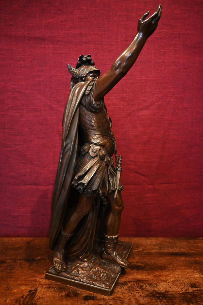 L. Grégoire - Bronze Cast With A Nuanced Brown Patina - 19th-century Sculpture - No. 1715-photo-3