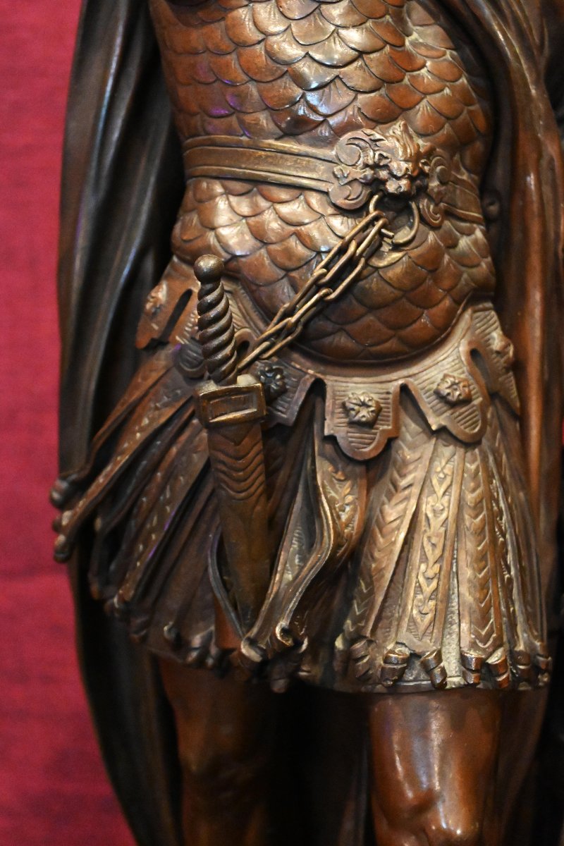 L. Grégoire - Bronze Cast With A Nuanced Brown Patina - 19th-century Sculpture - No. 1715-photo-2