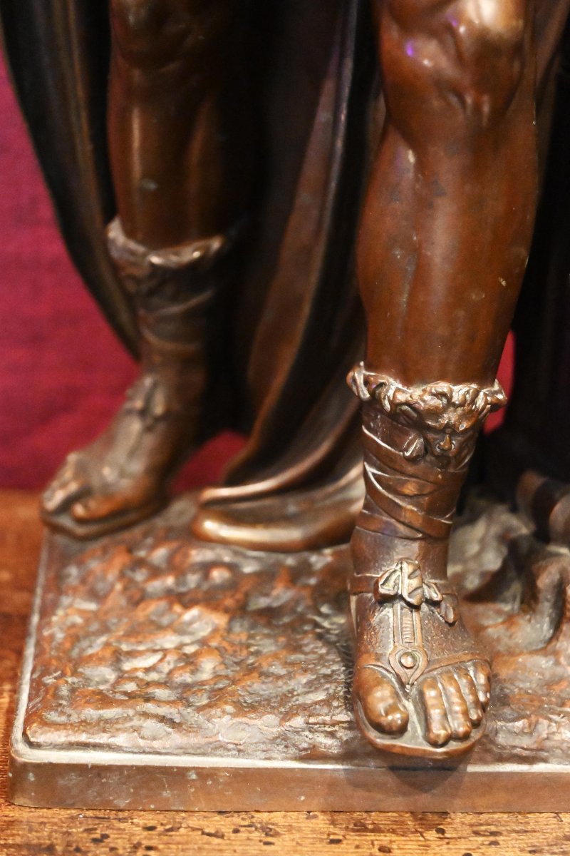 L. Grégoire - Bronze Cast With A Nuanced Brown Patina - 19th-century Sculpture - No. 1715-photo-7