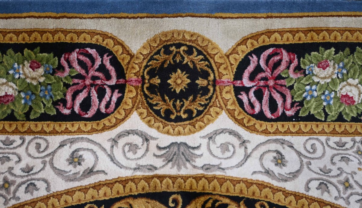 Rug From The Manufacture De La Savonnerie, Circa 1950 - No. 1609-photo-3